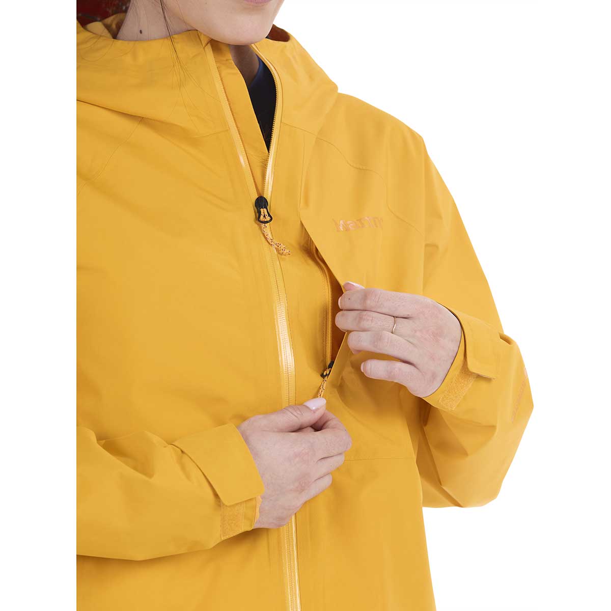 Marmot Waypoint GoreTex Jacket Women's in Golden Sun